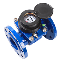 可拆卸水平螺翼干式光电直读远传冷（热）水表（DN50-DN200）