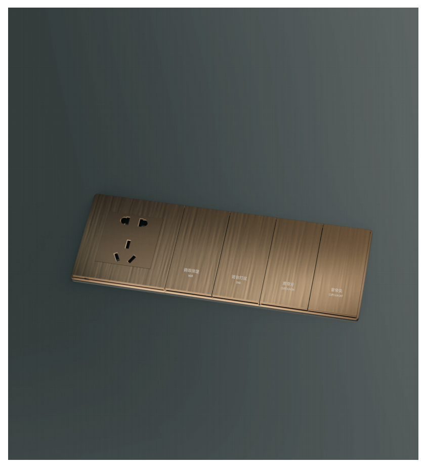 Z9 大板金属拉丝按键轻触系列